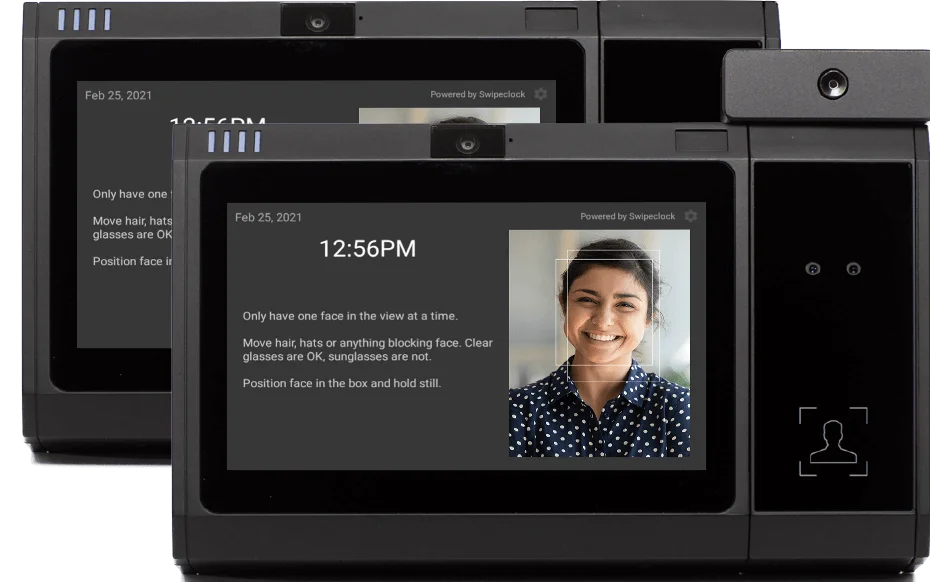 Swipeclock camera