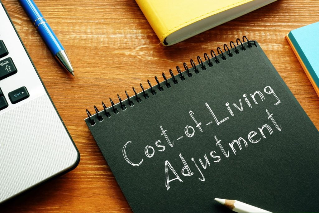 Photo of Cost of Living Adjustment